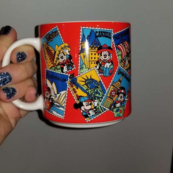 Disney Other - Vintage Mickey Stamps Mug
